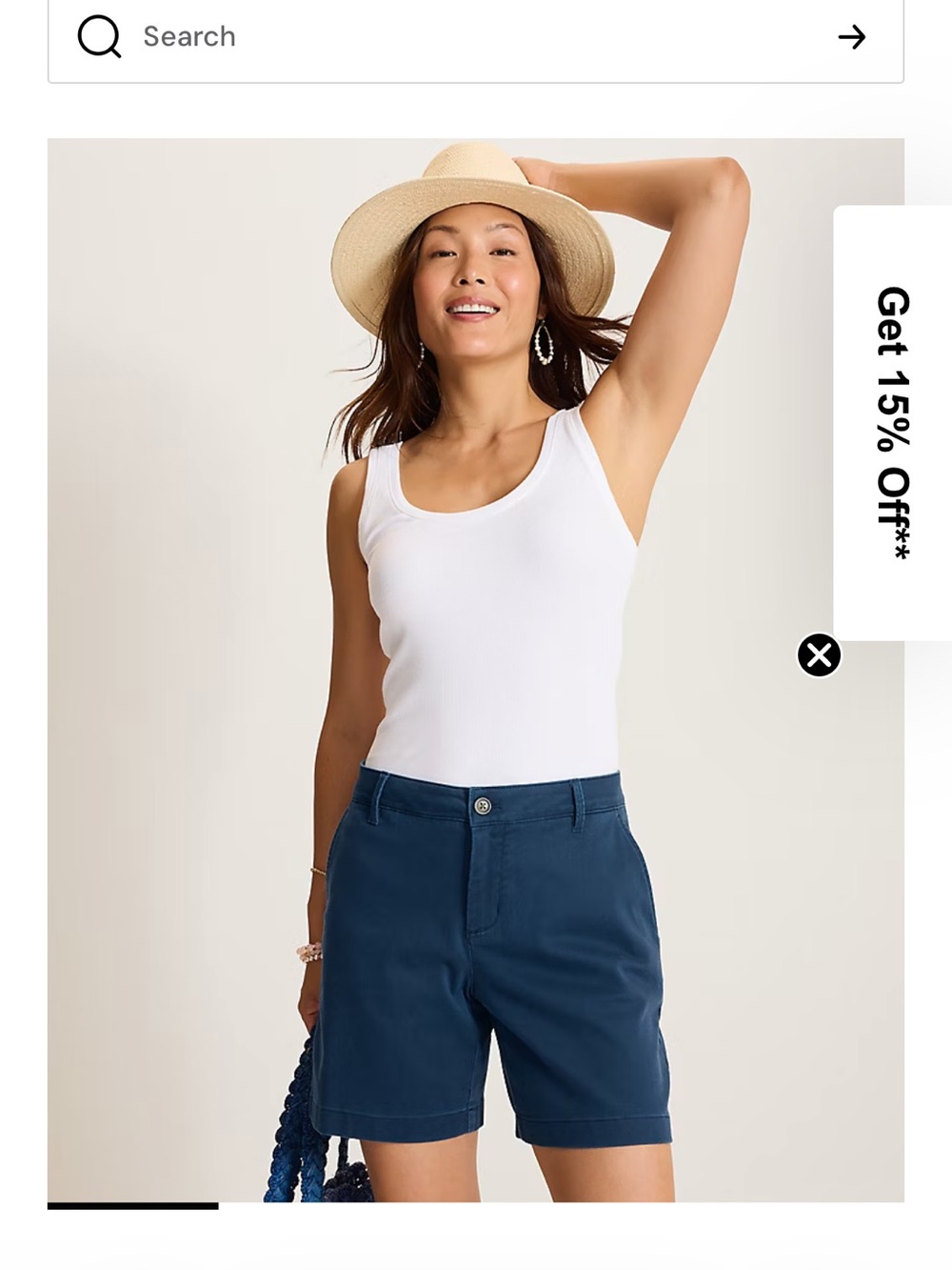 Tommy Bahama’s Women’s Classic Navy Shorts